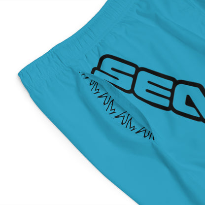 Men's X-Team Performance Board Shorts Loud— Beach Swim Trunks Turquoise