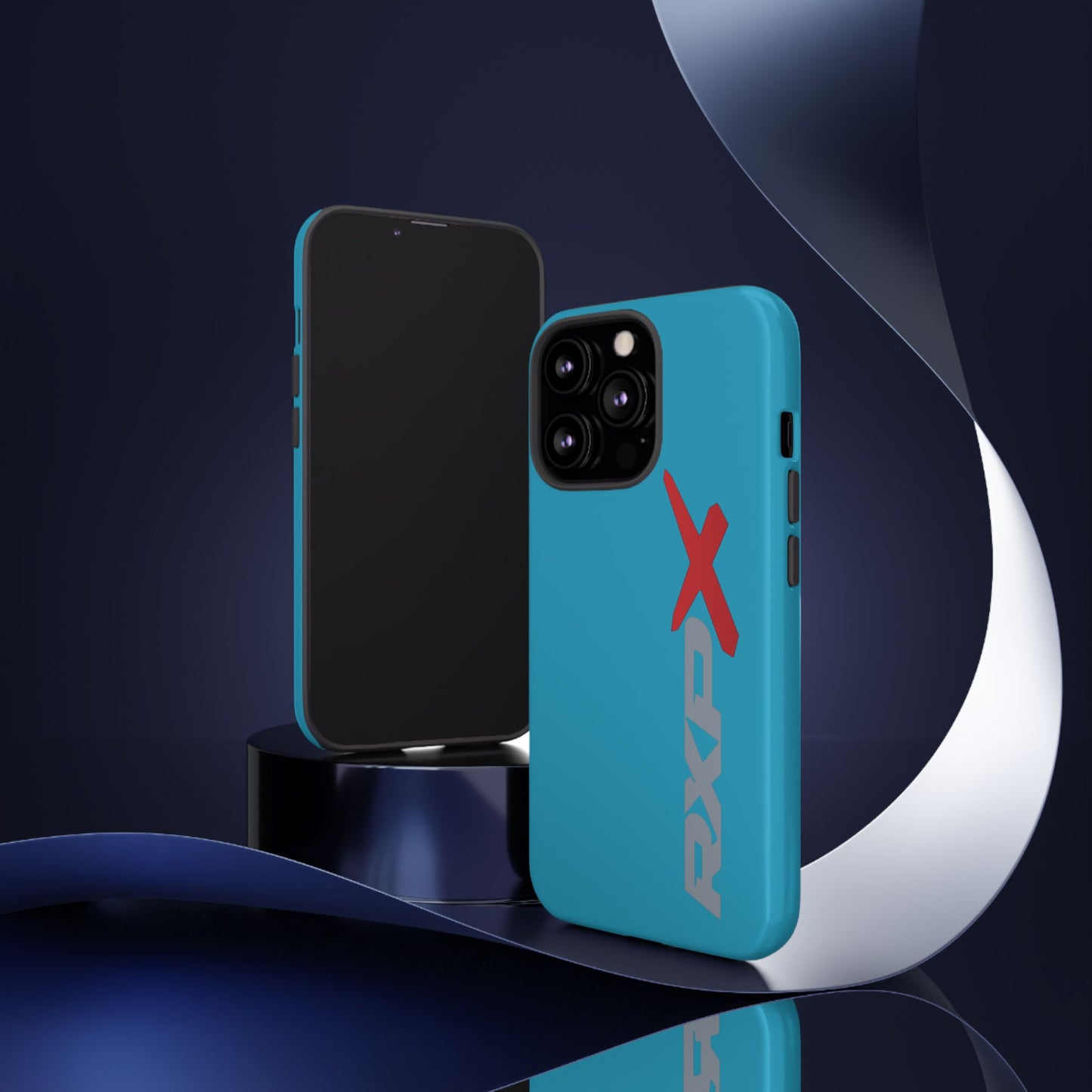 RXPX Tough Phone Case — iPhone Samsung Google Pixel Protective Cover Turquoise