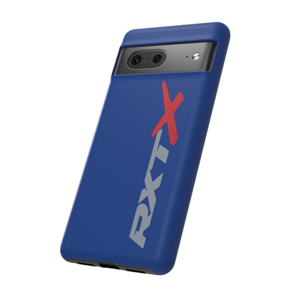 RXTX Tough Phone Case Protective Cover - iPhone Samsung Google Pixel Dark Blue
