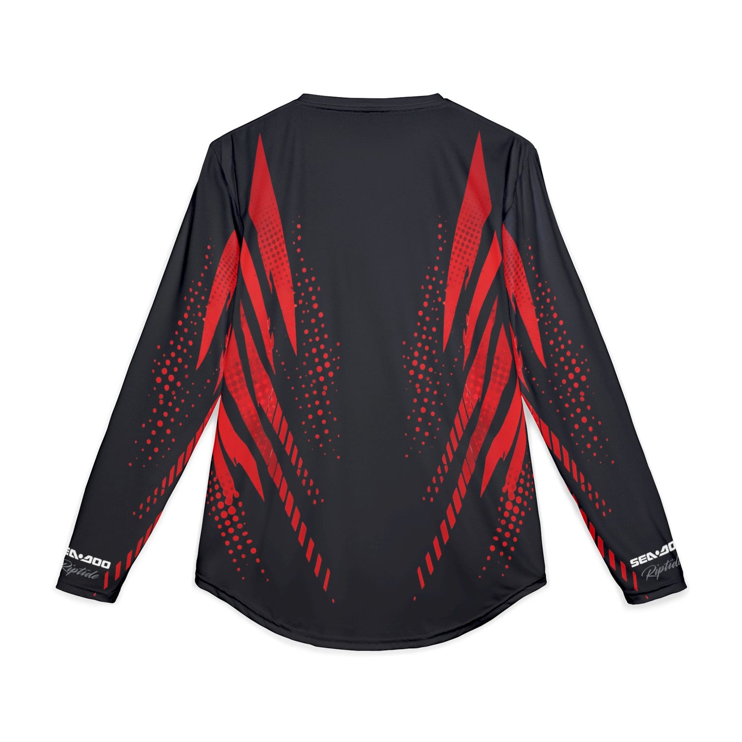 Men's SeaDoo X-Team Performance UPF Protection UV Long Sleeve Shirt — Red