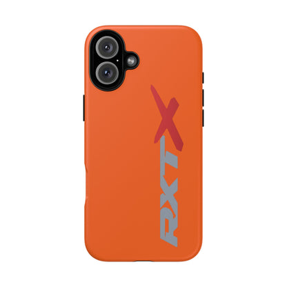 RXTX Tough Phone Case Protective Cover - iPhone Samsung Google Pixel Orange