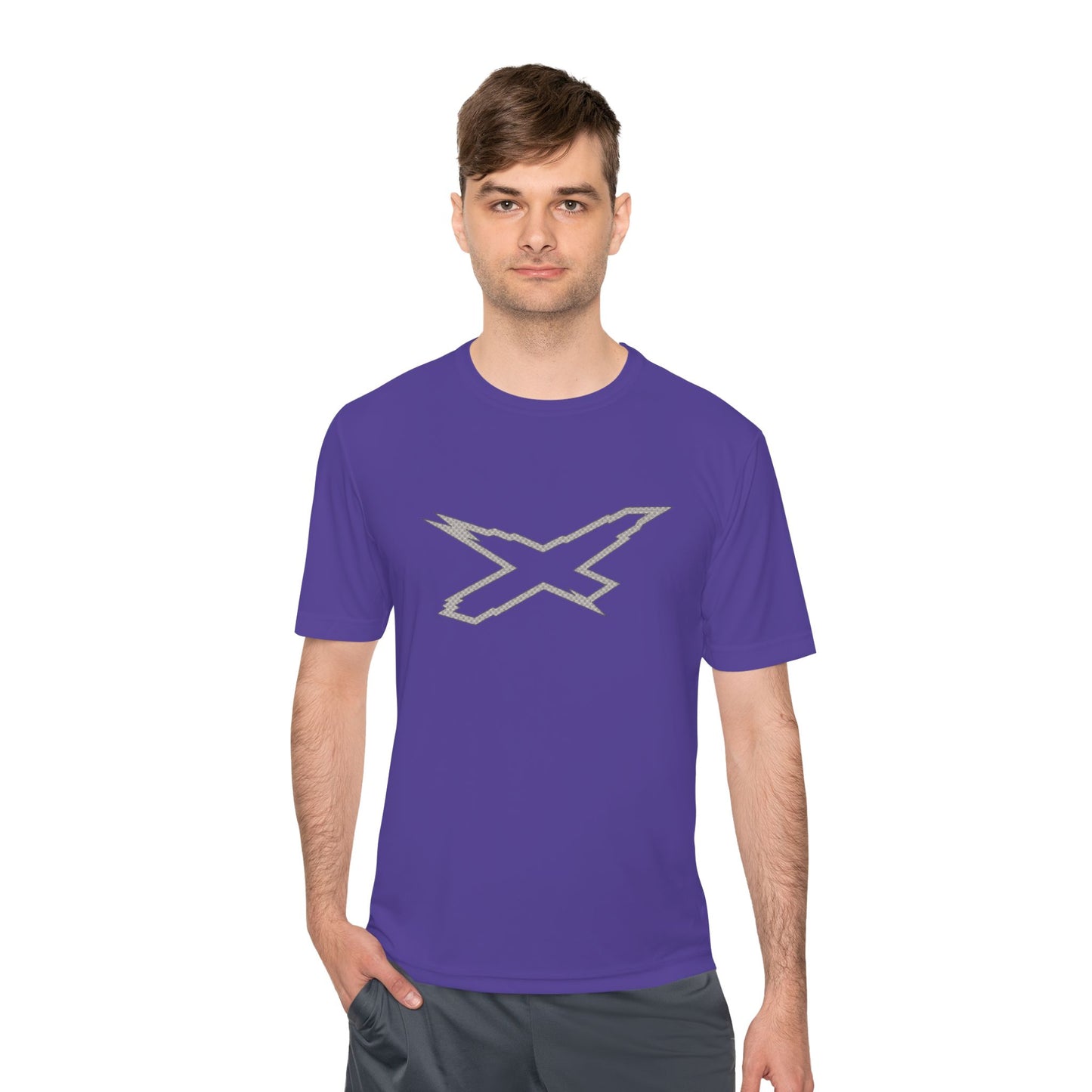 Riptide X-Team Performance Dri Fit Tee — Moisture‑Wicking Athletic Shirt Steel Plate
