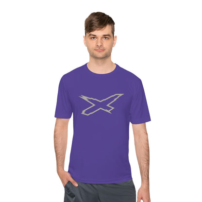 Riptide X-Team Performance Dri Fit Tee — Moisture‑Wicking Athletic Shirt Steel Plate