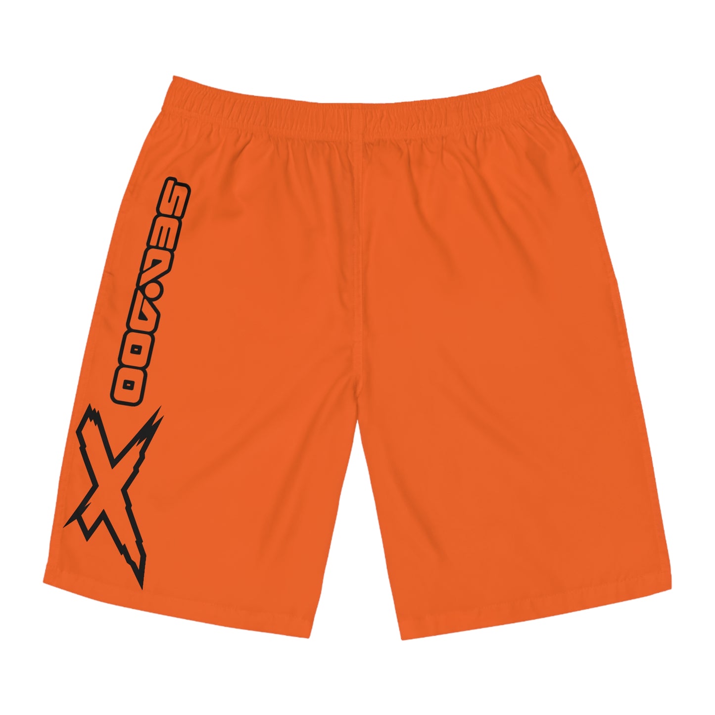 Men's X-Team Performance Board Shorts — Beach Swim Trunks Orange