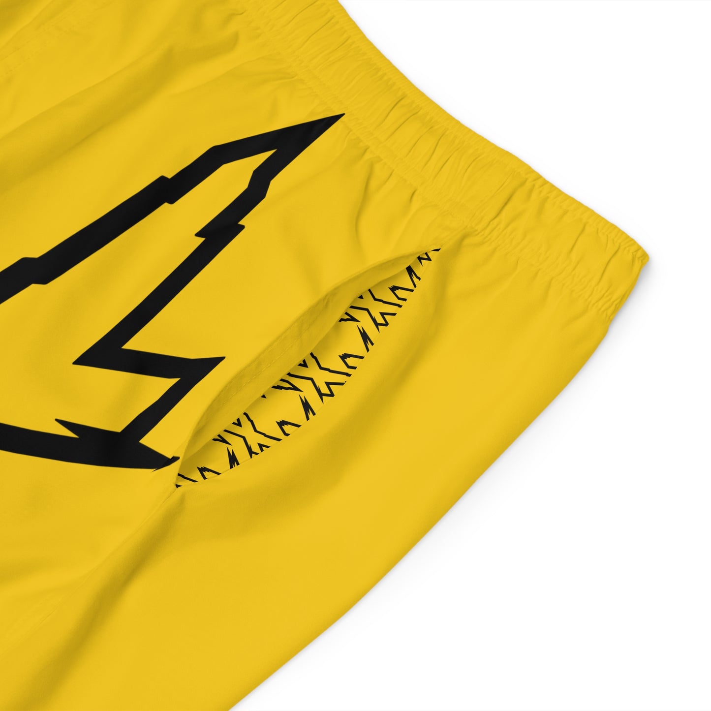 Men's X-Team Performance Board Shorts Loud— Beach Swim Trunks Millenium Yellow