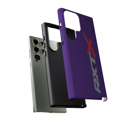 RXTX Tough Phone Case Protective Cover - iPhone Samsung Google Pixel Purple