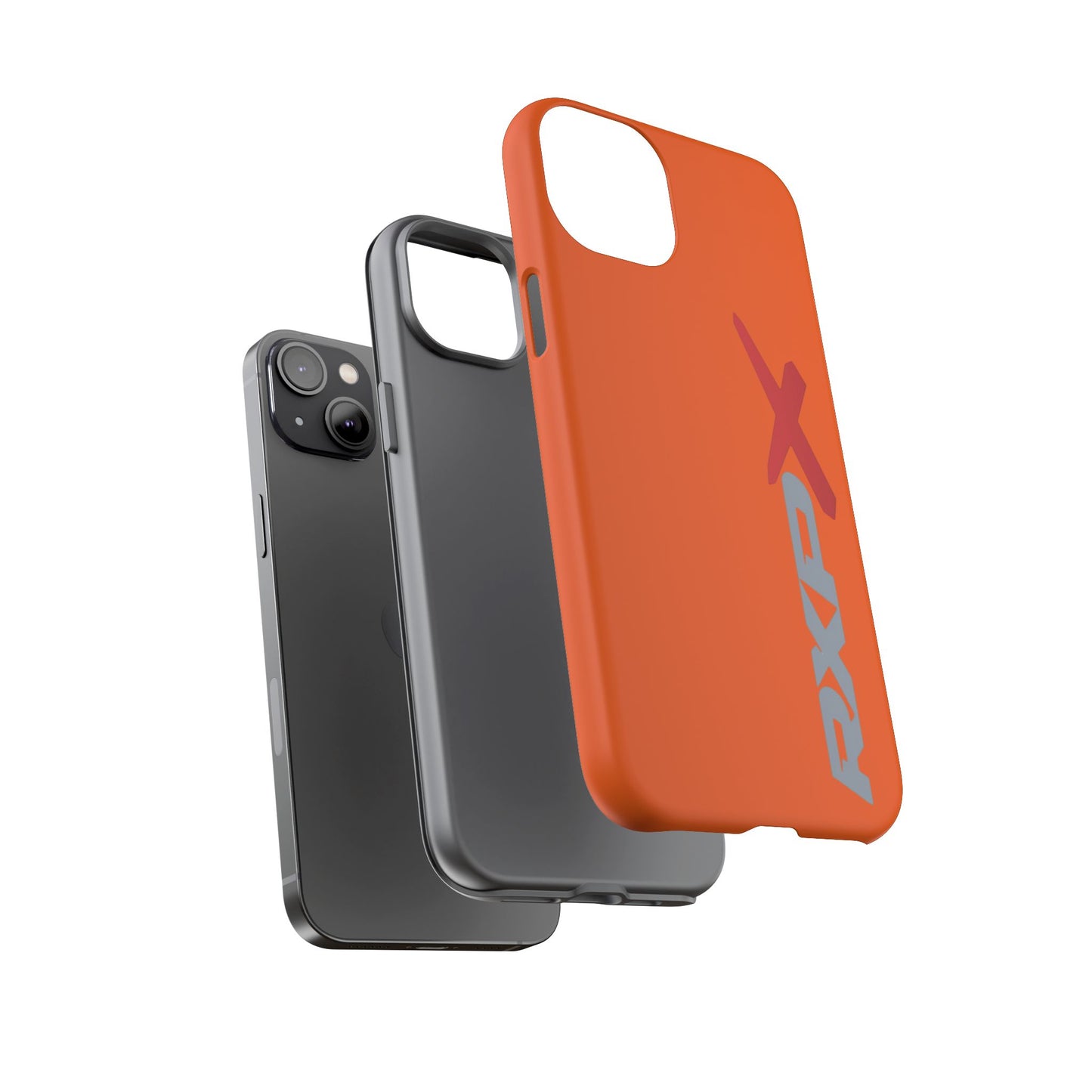 RXPX Tough Phone Case Protective Cover - iPhone Samsung Google Pixel - Orange