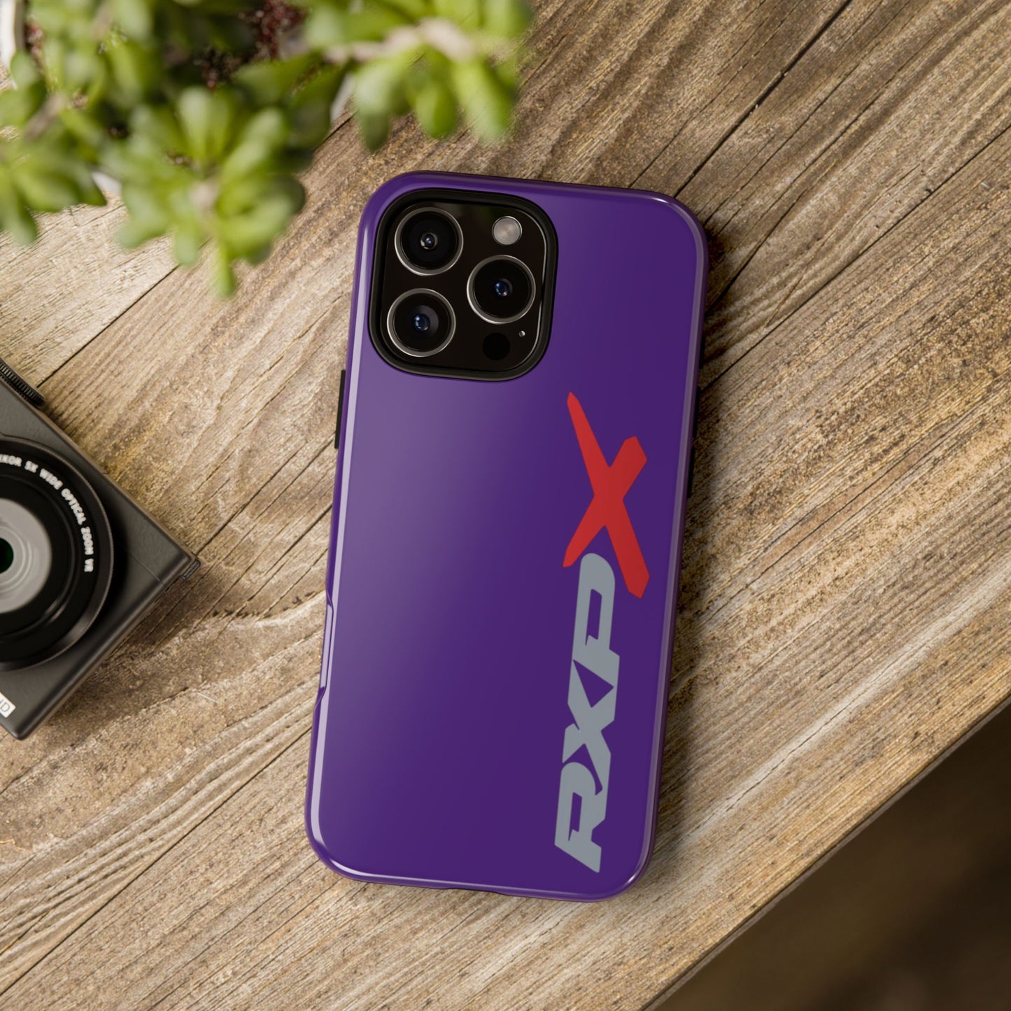 RXPX Tough Phone Case Protective Cover - iPhone Samsung Google Pixel - Purple