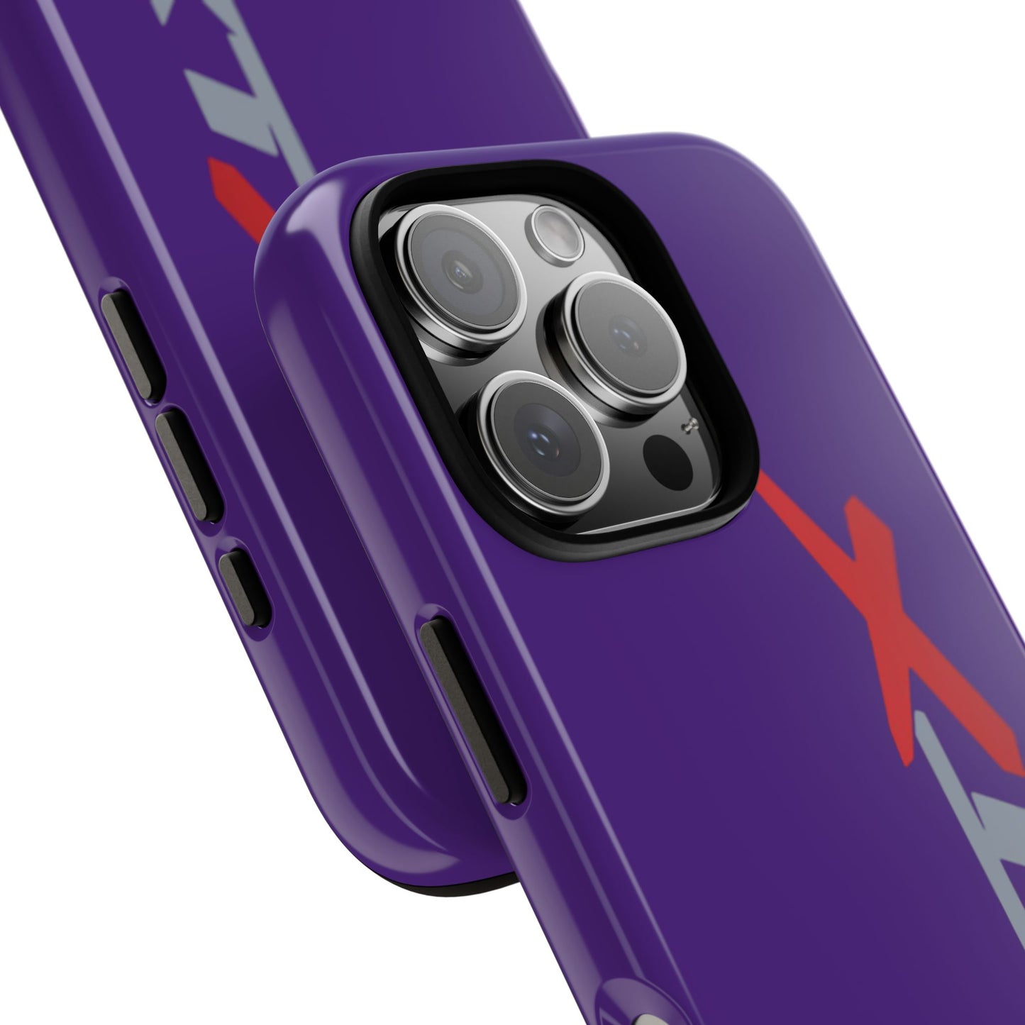 RXTX Tough Phone Case Protective Cover - iPhone Samsung Google Pixel Purple