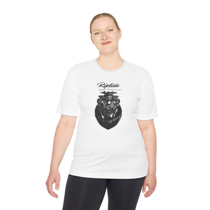 Riptide RXPX Black Out Graphic Tee — Moisture-Wicking Performance Shirt