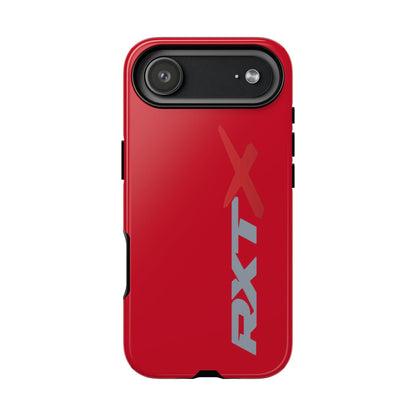RXTX Tough Phone Case Protective Cover - iPhone Samsung Google Pixel Red