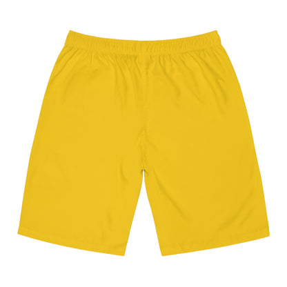 Men's X-Team Performance Board Shorts Loud— Beach Swim Trunks Millenium Yellow