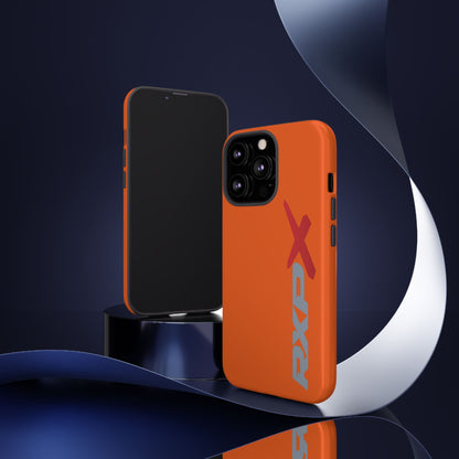 RXPX Tough Phone Case Protective Cover - iPhone Samsung Google Pixel - Orange