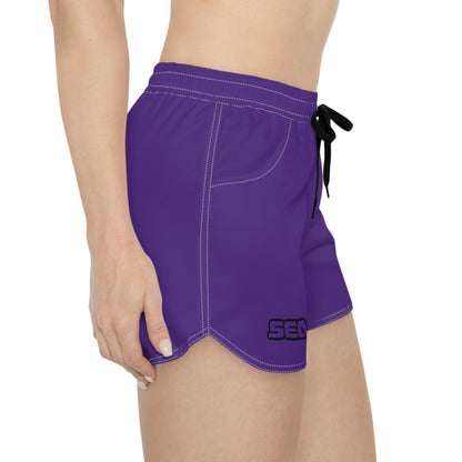 SeaDoo Performance Swim Shorts Women's Beach Riding Shorts Purple