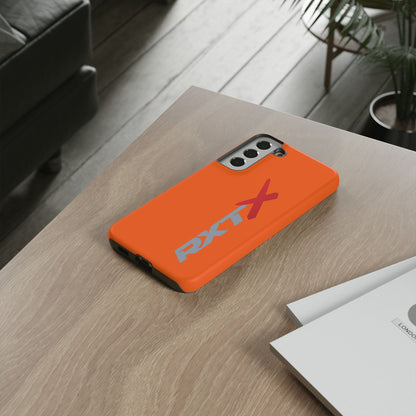 RXTX Tough Phone Case Protective Cover - iPhone Samsung Google Pixel Orange