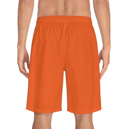 Men's X-Team Performance Board Shorts Loud— Beach Swim Trunks Orange