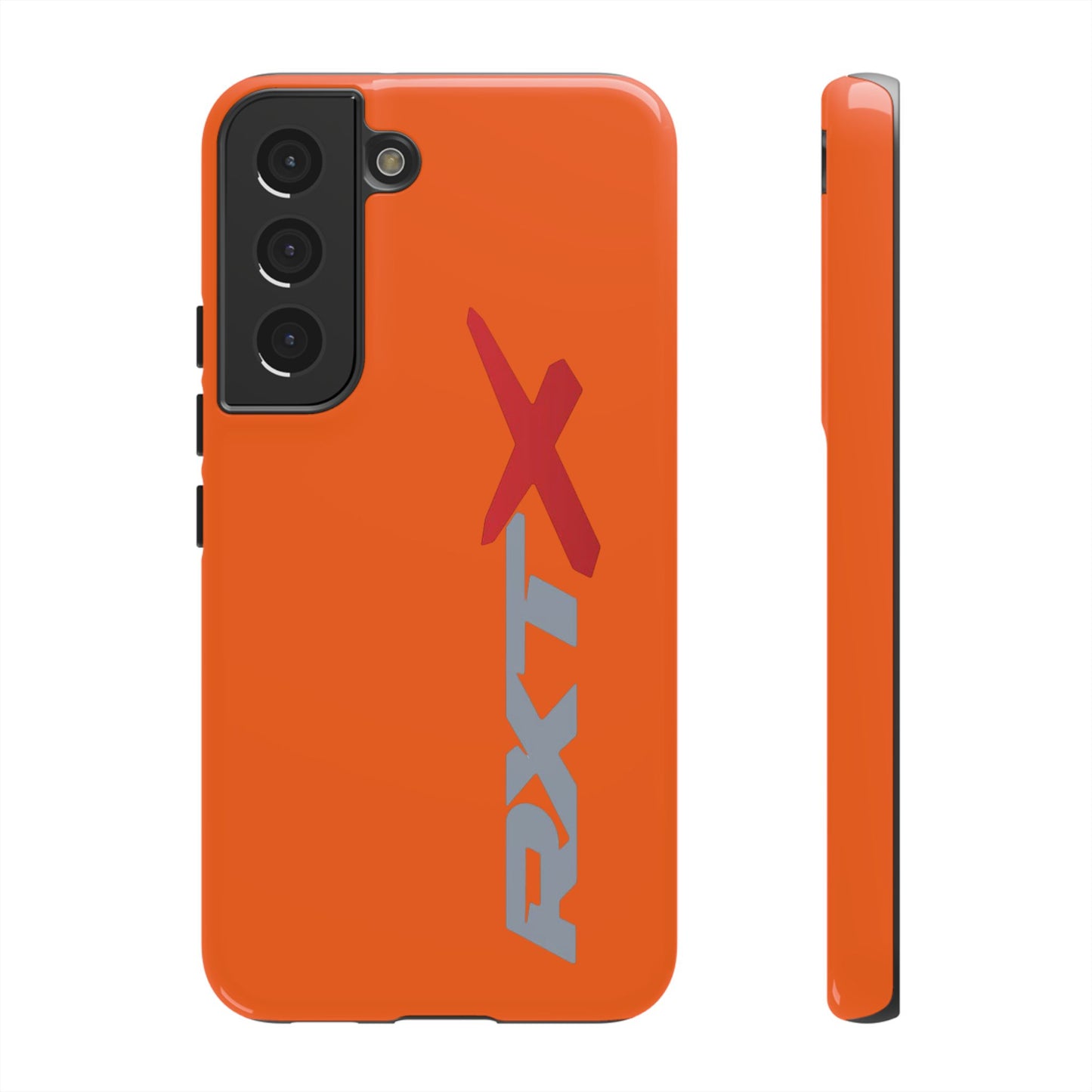 RXTX Tough Phone Case Protective Cover - iPhone Samsung Google Pixel Orange
