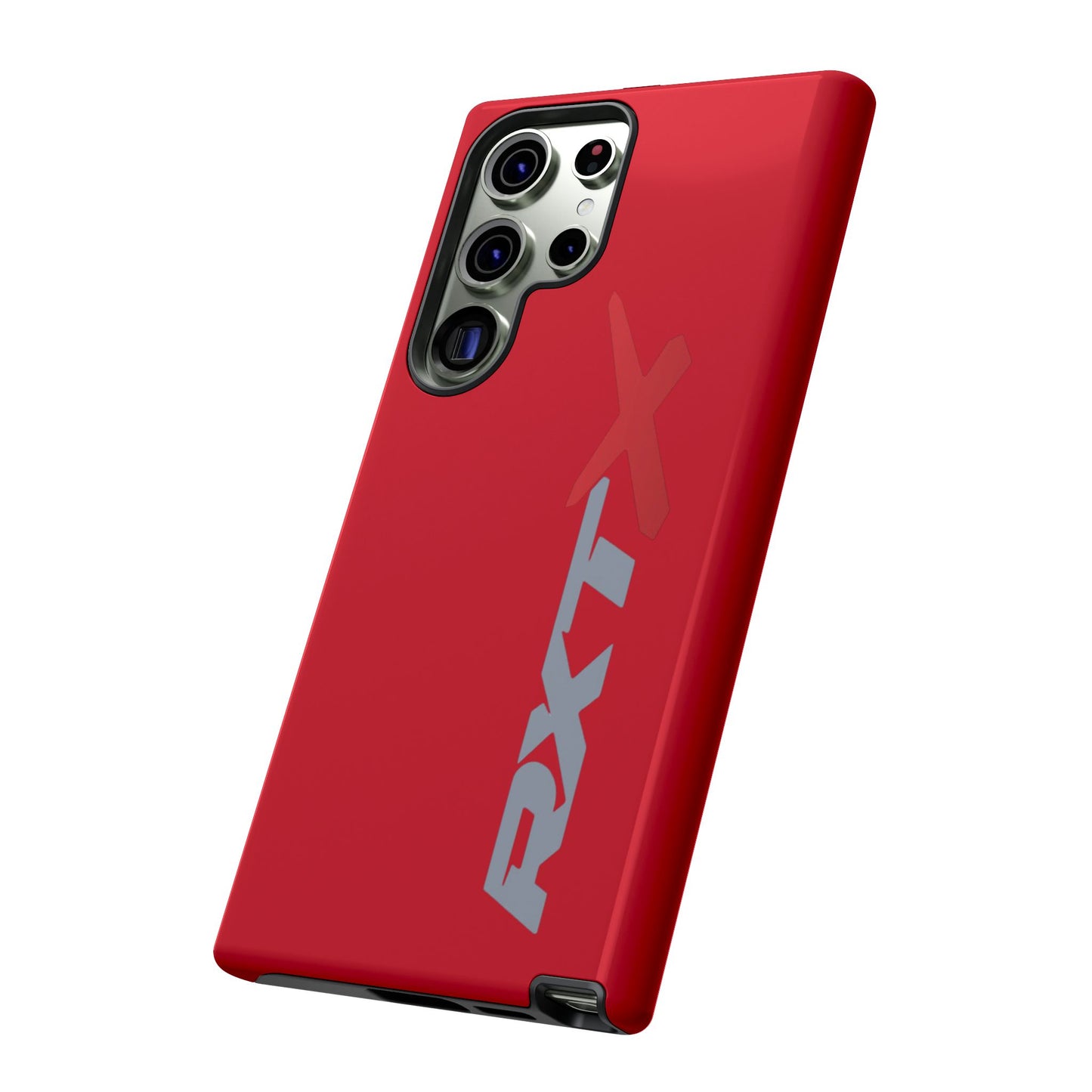 RXTX Tough Phone Case Protective Cover - iPhone Samsung Google Pixel Red