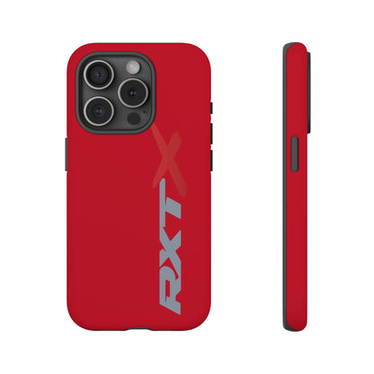 RXTX Tough Phone Case Protective Cover - iPhone Samsung Google Pixel Red