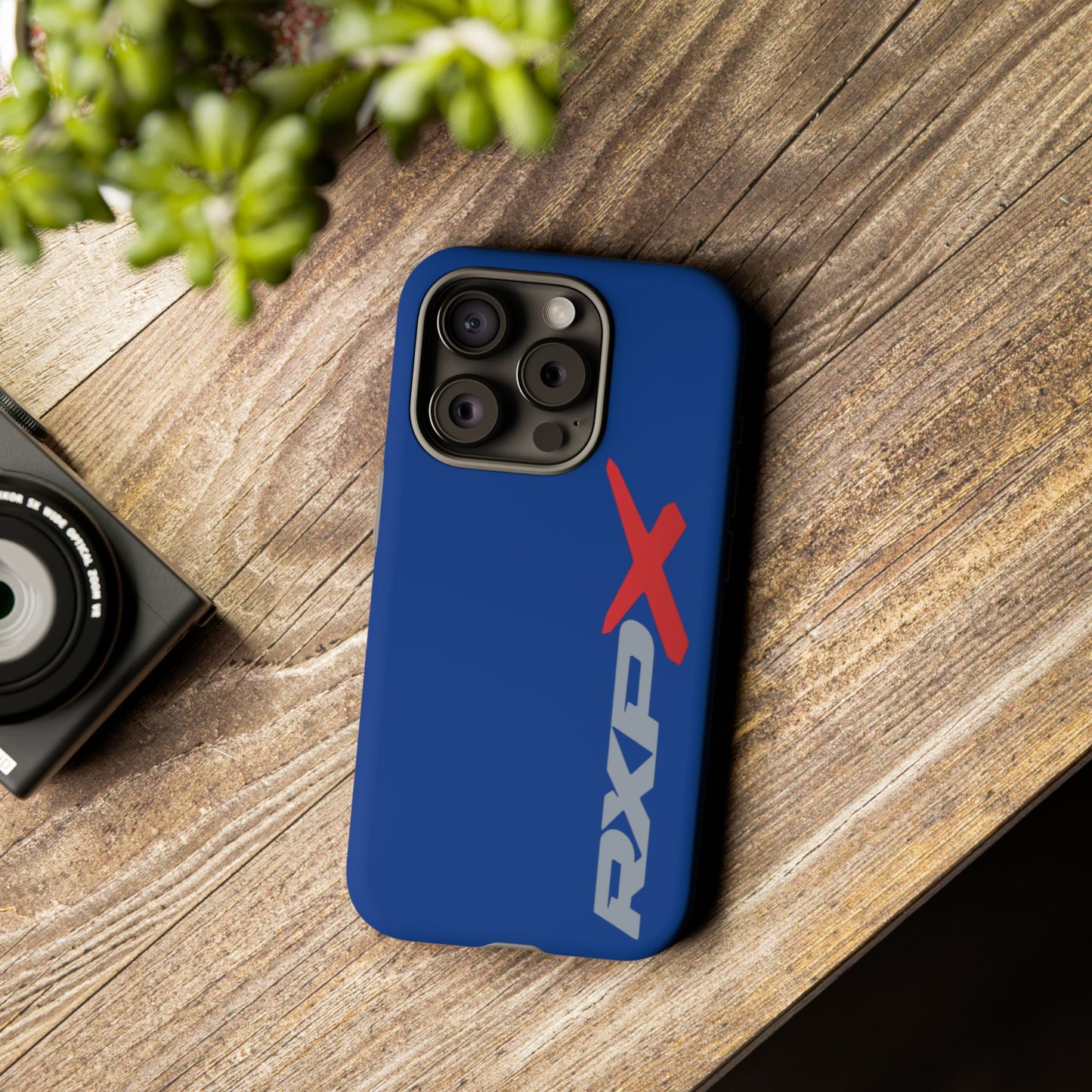 RXPX Tough Phone Case Protective Cover - iPhone Samsung Google Pixel - Dark Blue