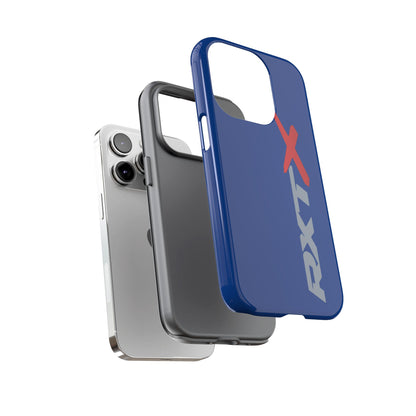 RXTX Tough Phone Case Protective Cover - iPhone Samsung Google Pixel Dark Blue