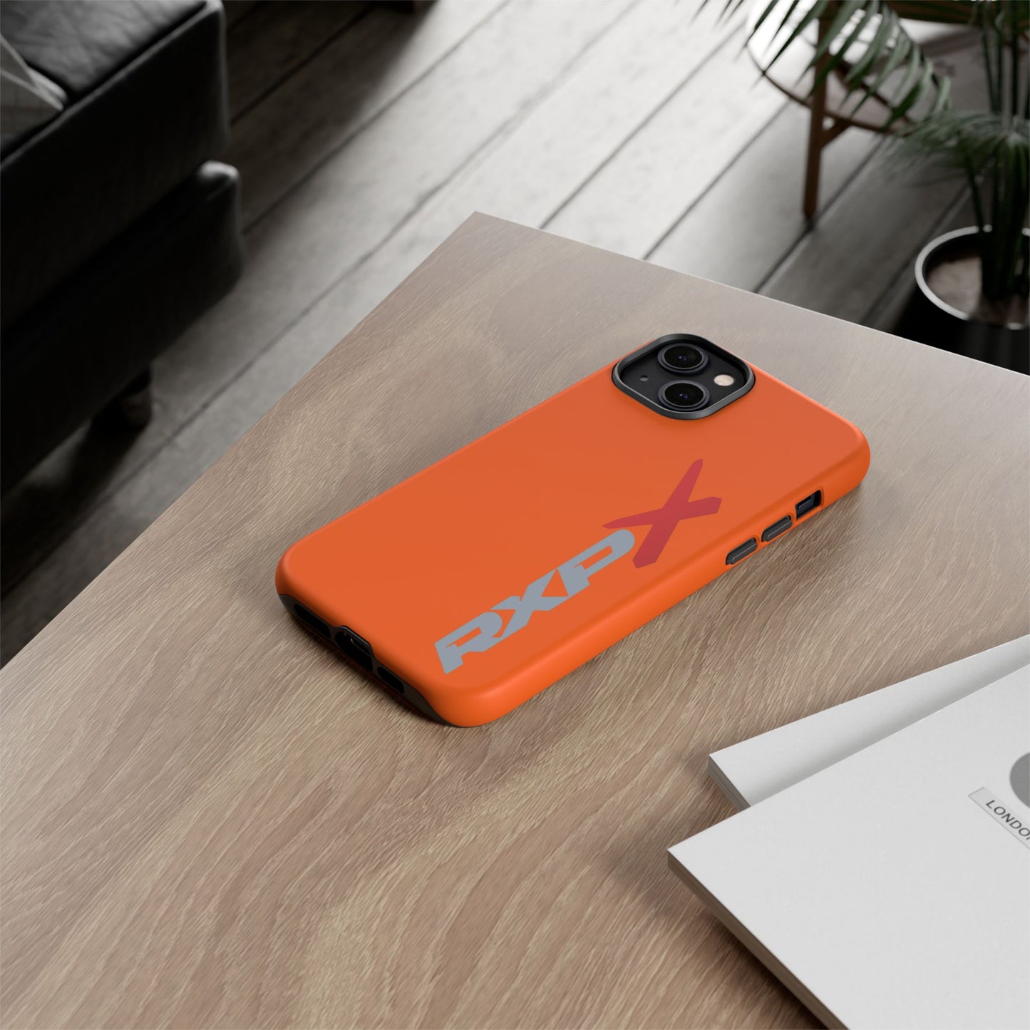 RXPX Tough Phone Case Protective Cover - iPhone Samsung Google Pixel - Orange