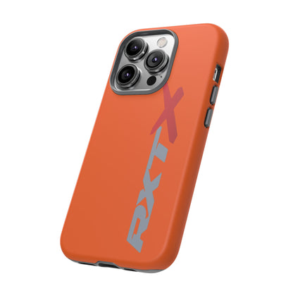 RXTX Tough Phone Case Protective Cover - iPhone Samsung Google Pixel Orange