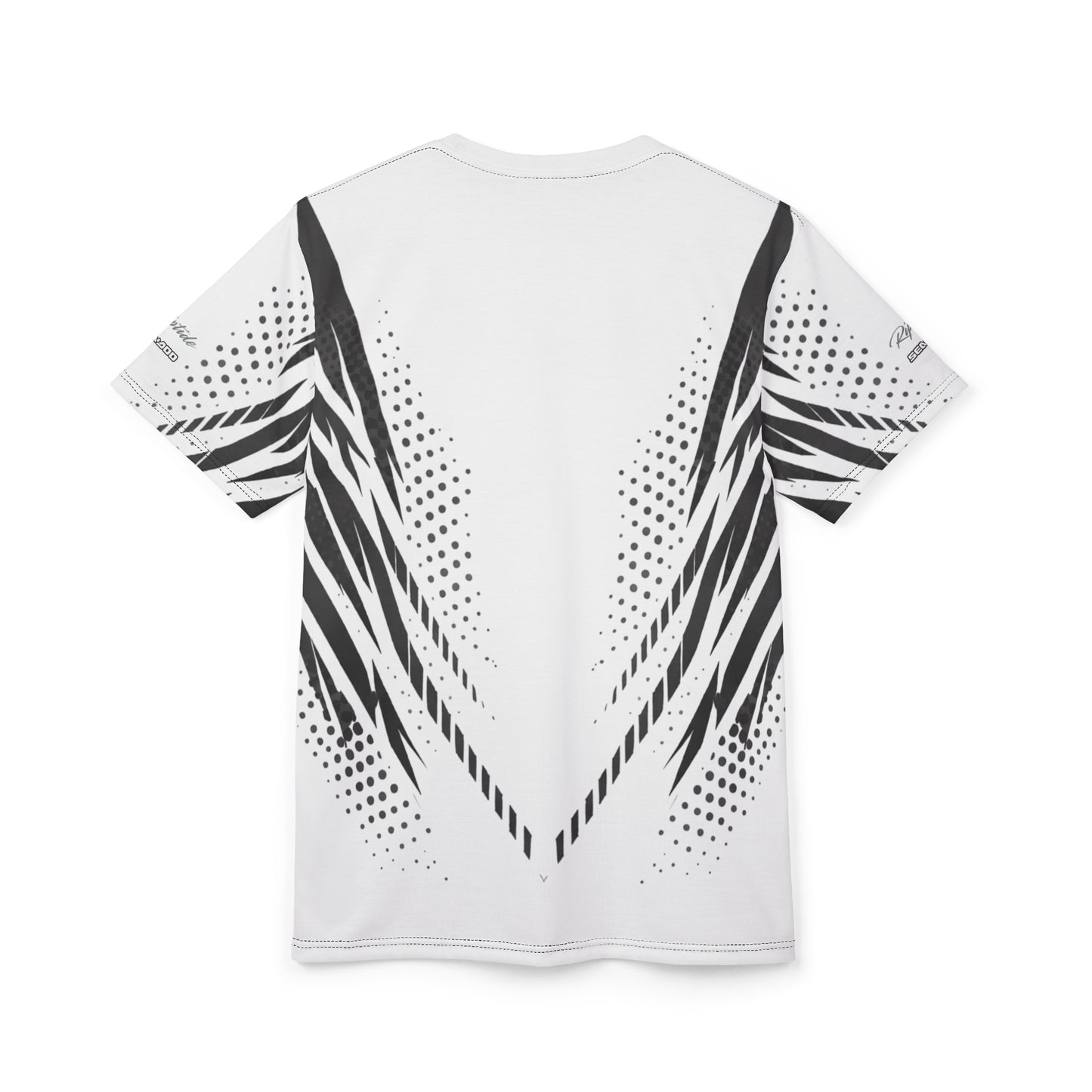 SeaDoo GTX X-Team Cyber Racing Dri Fit Tee — Grey & White All-Over Print