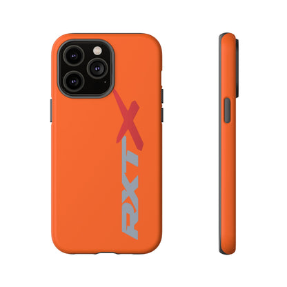 RXTX Tough Phone Case Protective Cover - iPhone Samsung Google Pixel Orange
