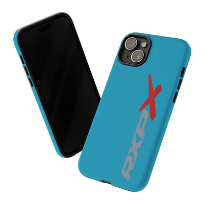 RXPX Tough Phone Case — iPhone Samsung Google Pixel Protective Cover Turquoise