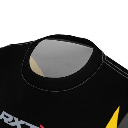 SeaDoo RXTX X-Team Cyber Racing Dri Fit Tee — Millenium Yellow Grey & Black All-Over Print