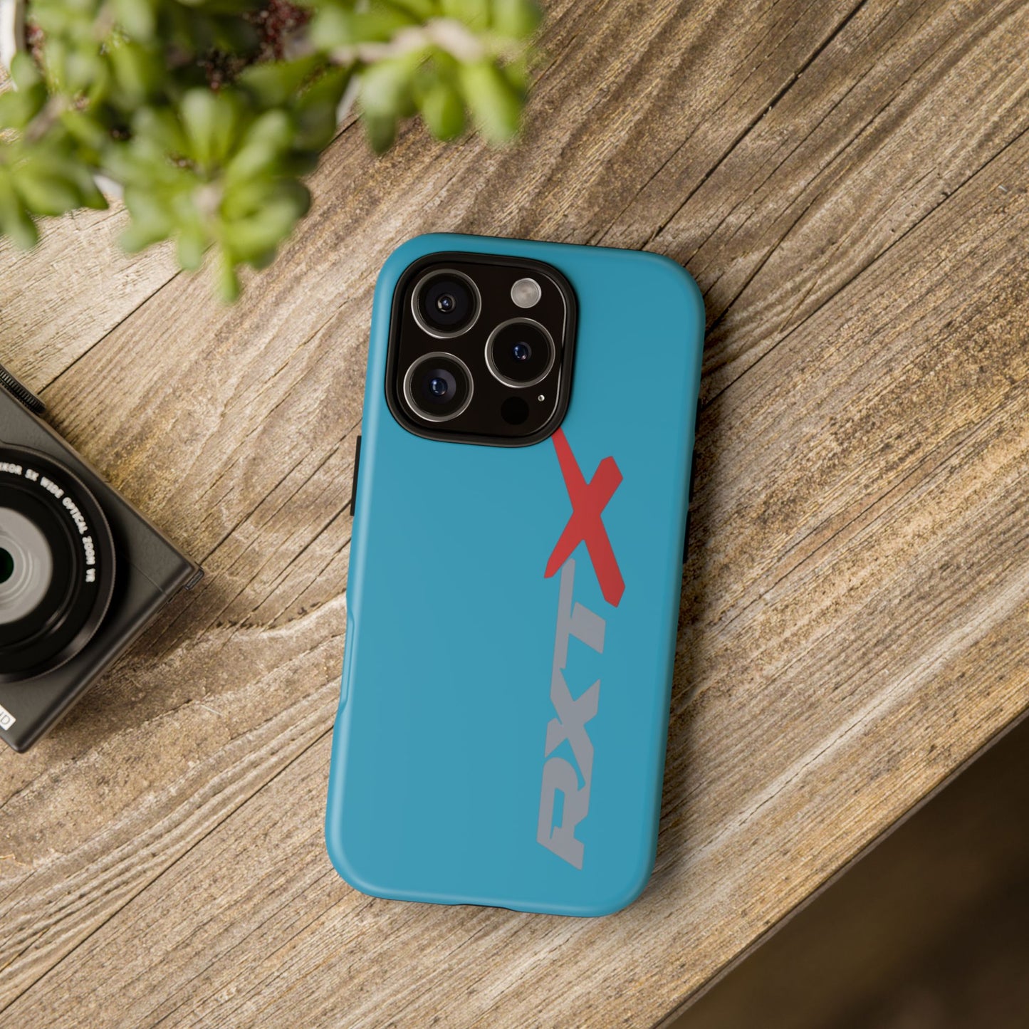 RXTX Tough Phone Case Protective Cover - iPhone Samsung Google Pixel Turquoise