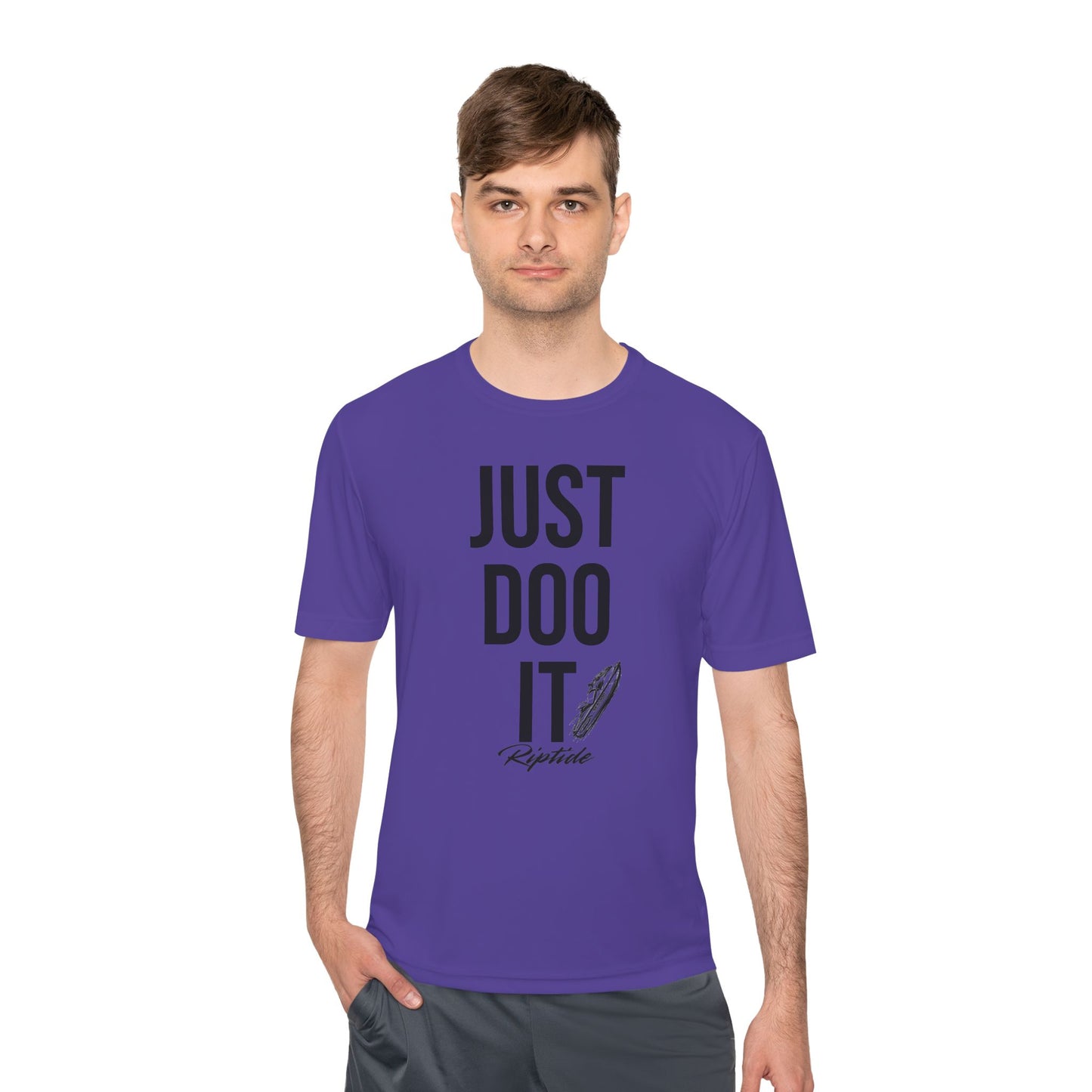 Riptide Just Doo It Performance Dri Fit Tee — Moisture‑Wicking Athletic Shirt