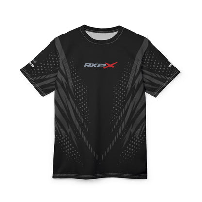 SeaDoo RXPX X-Team Cyber Racing Dri Fit Tee — Grey & Black All-Over Print