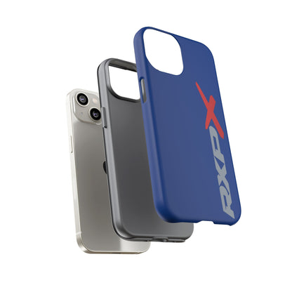 RXPX Tough Phone Case Protective Cover - iPhone Samsung Google Pixel - Dark Blue