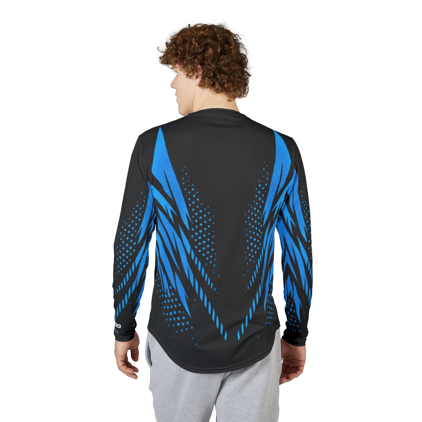 Men's SeaDoo RXTX X-Team Performance UPF Protection UV Long Sleeve Shirt — Gulfstream Blue