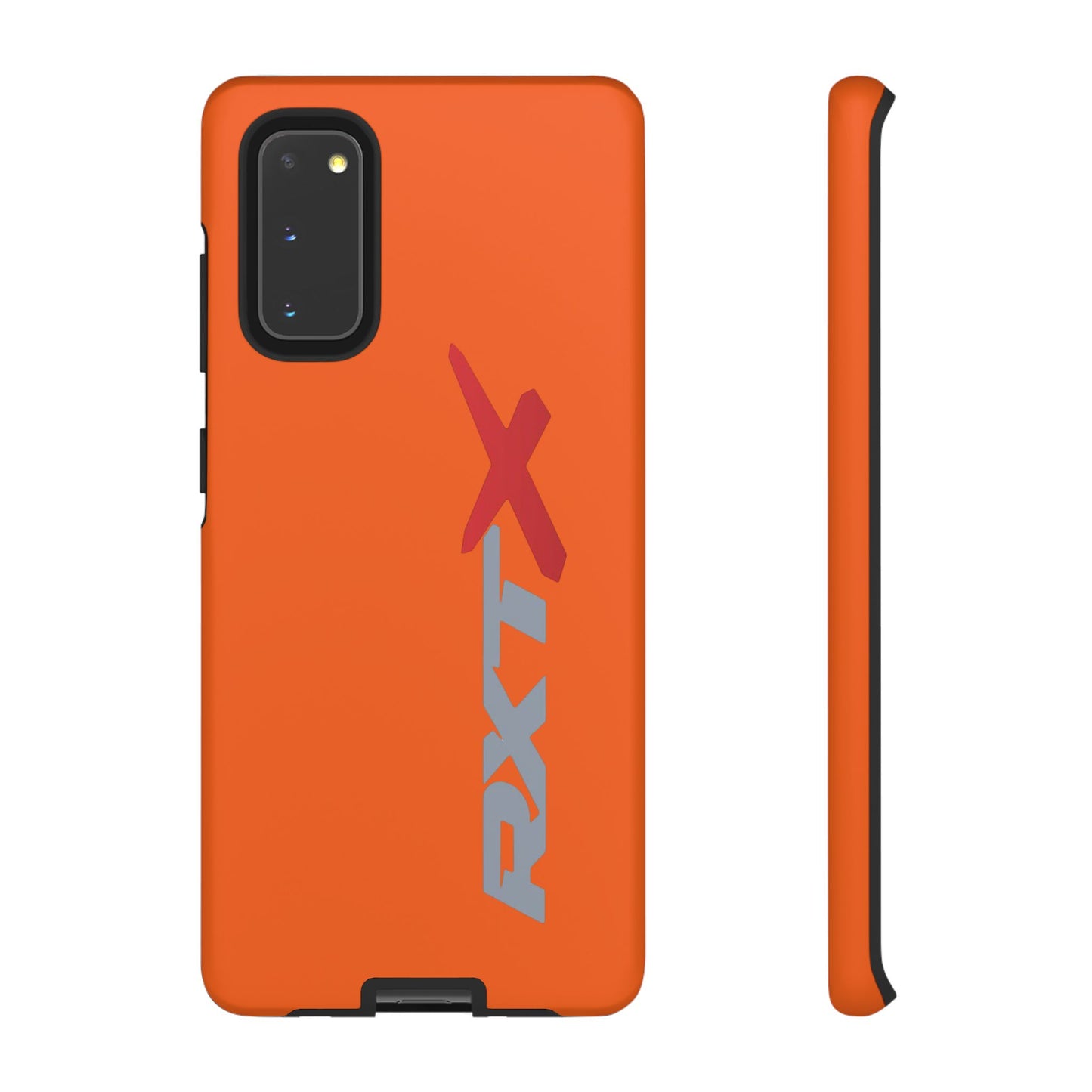 RXTX Tough Phone Case Protective Cover - iPhone Samsung Google Pixel Orange