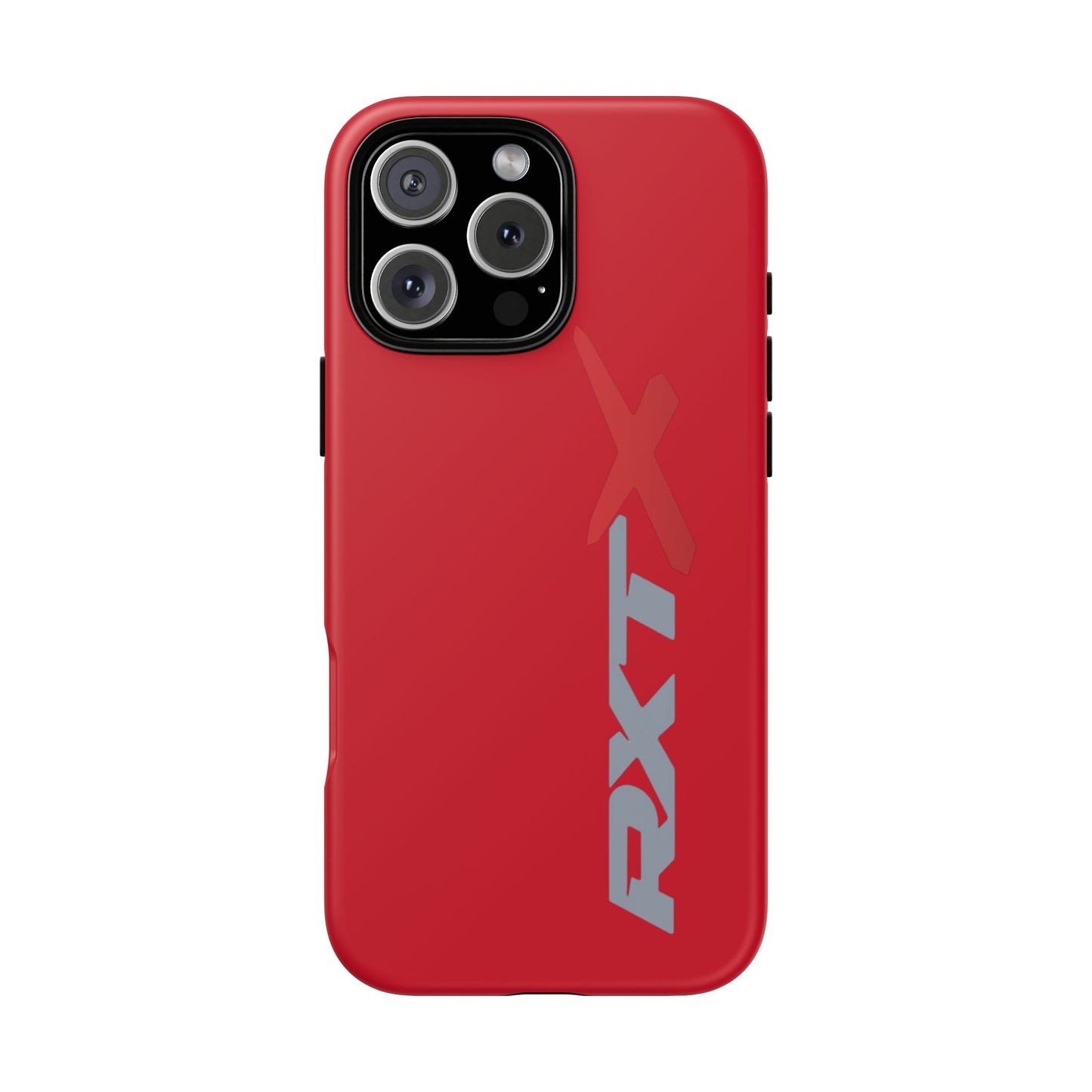 RXTX Tough Phone Case Protective Cover - iPhone Samsung Google Pixel Red
