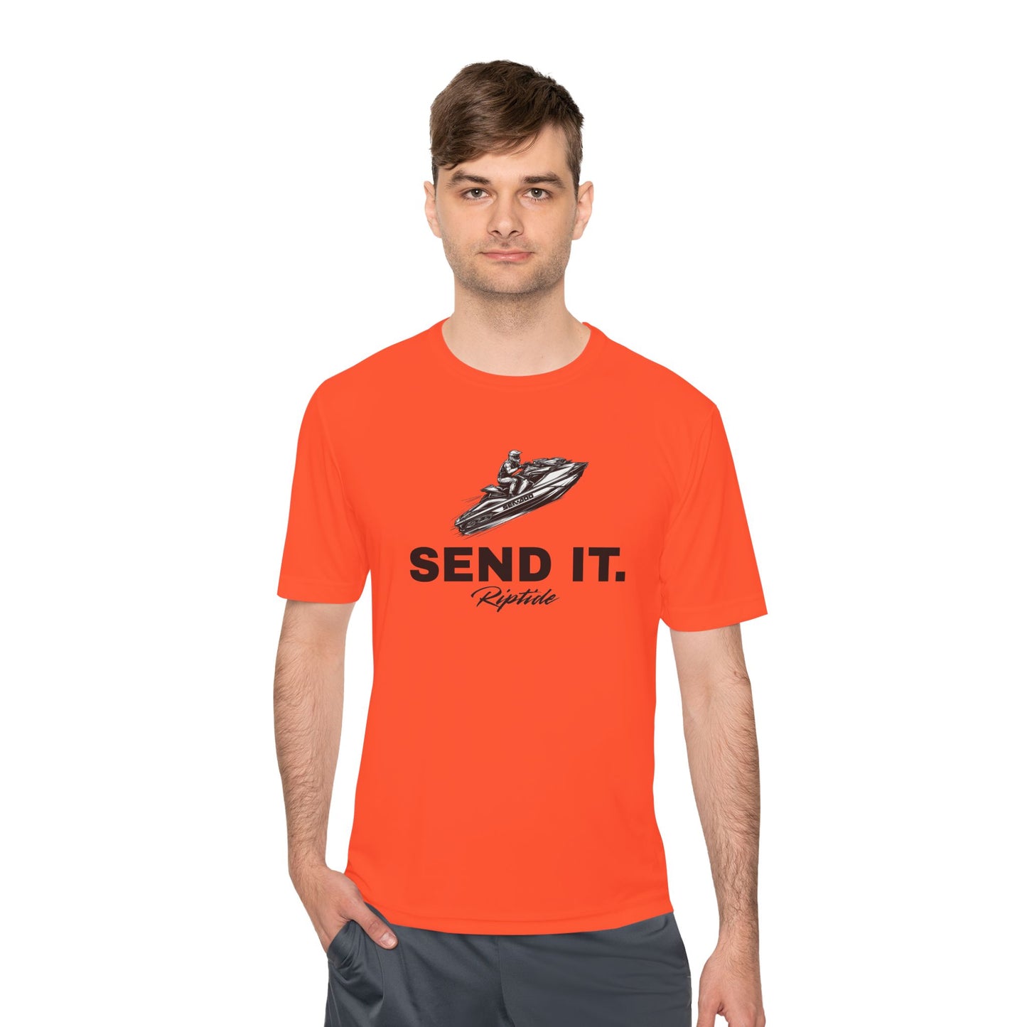 Riptide Send It Performance Dri Fit Tee — Moisture‑Wicking Athletic Shirt