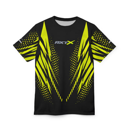 SeaDoo RXTX X-Team Cyber Racing Dri Fit Tee — Manta Green & Black All-Over Print