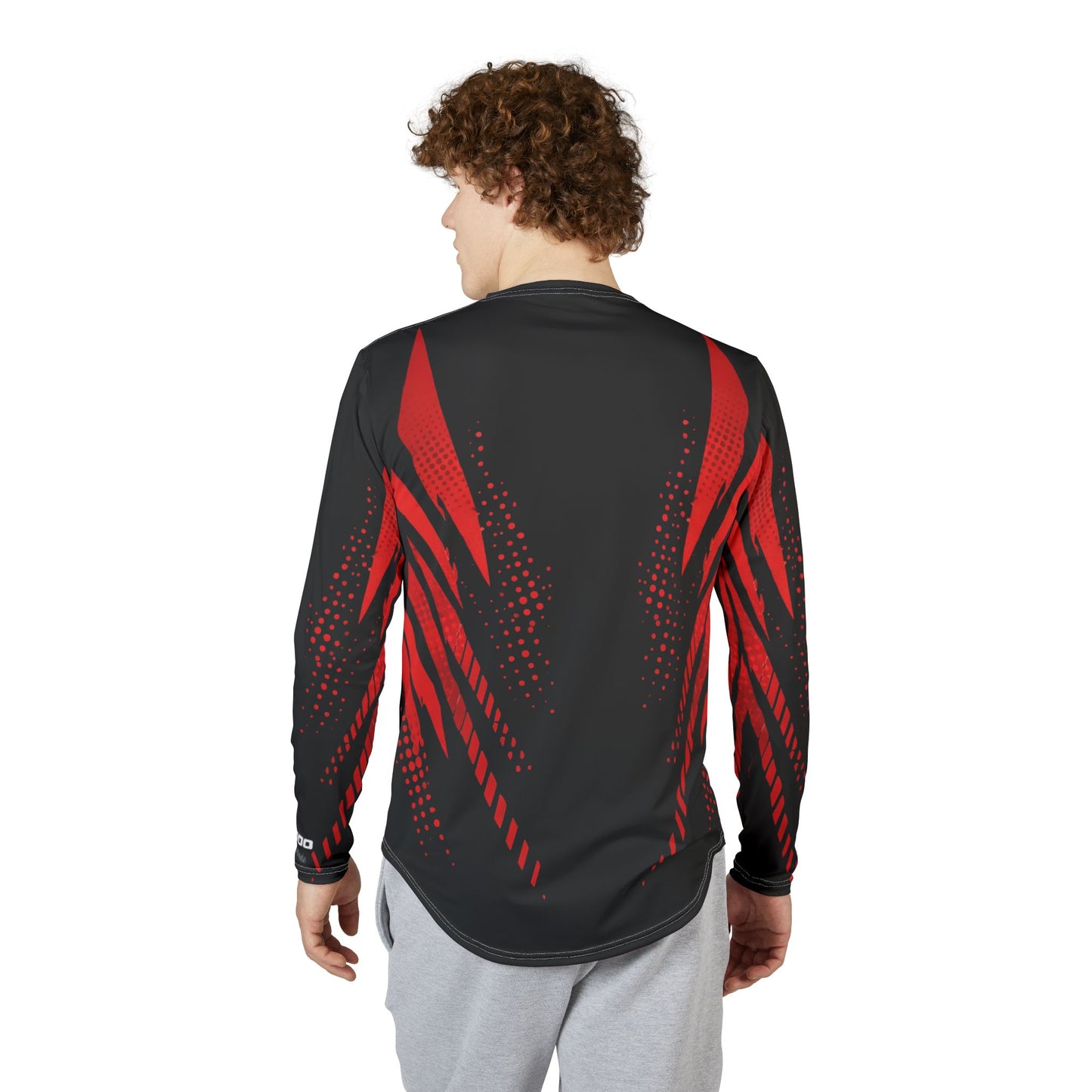 Men's SeaDoo RXTX X-Team Performance UPF Protection UV Long Sleeve Shirt — Red