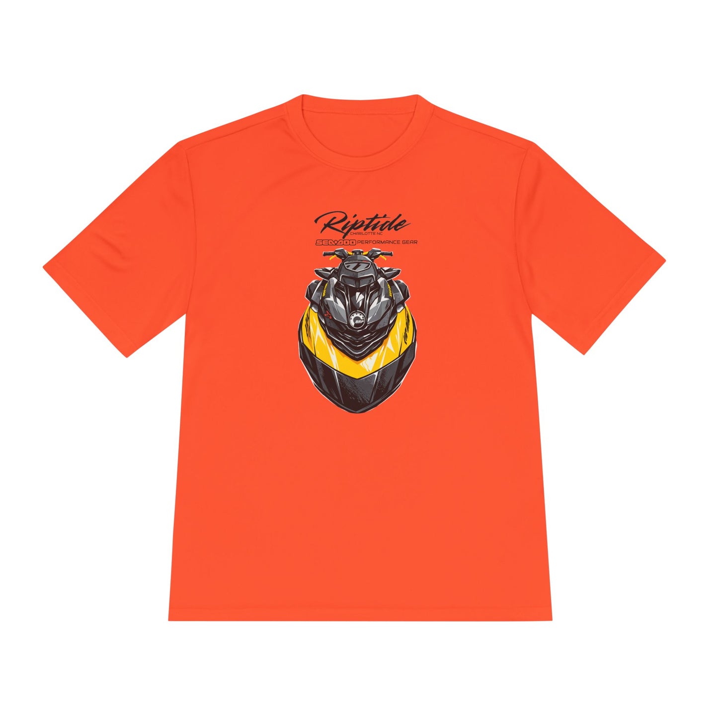 Riptide RXPX Millenium Yellow  Graphic Tee — Moisture-Wicking Performance Shirt