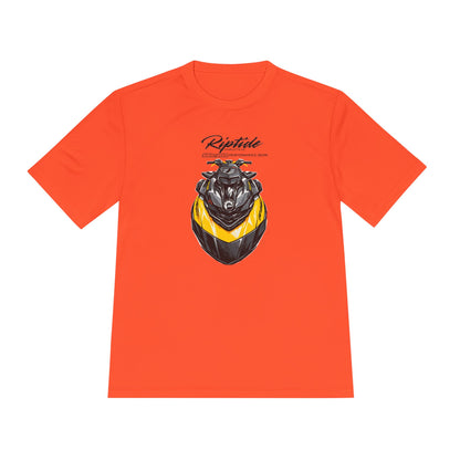 Riptide RXPX Millenium Yellow  Graphic Tee — Moisture-Wicking Performance Shirt