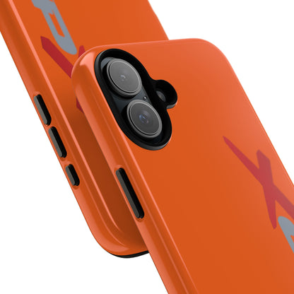 RXPX Tough Phone Case Protective Cover - iPhone Samsung Google Pixel - Orange