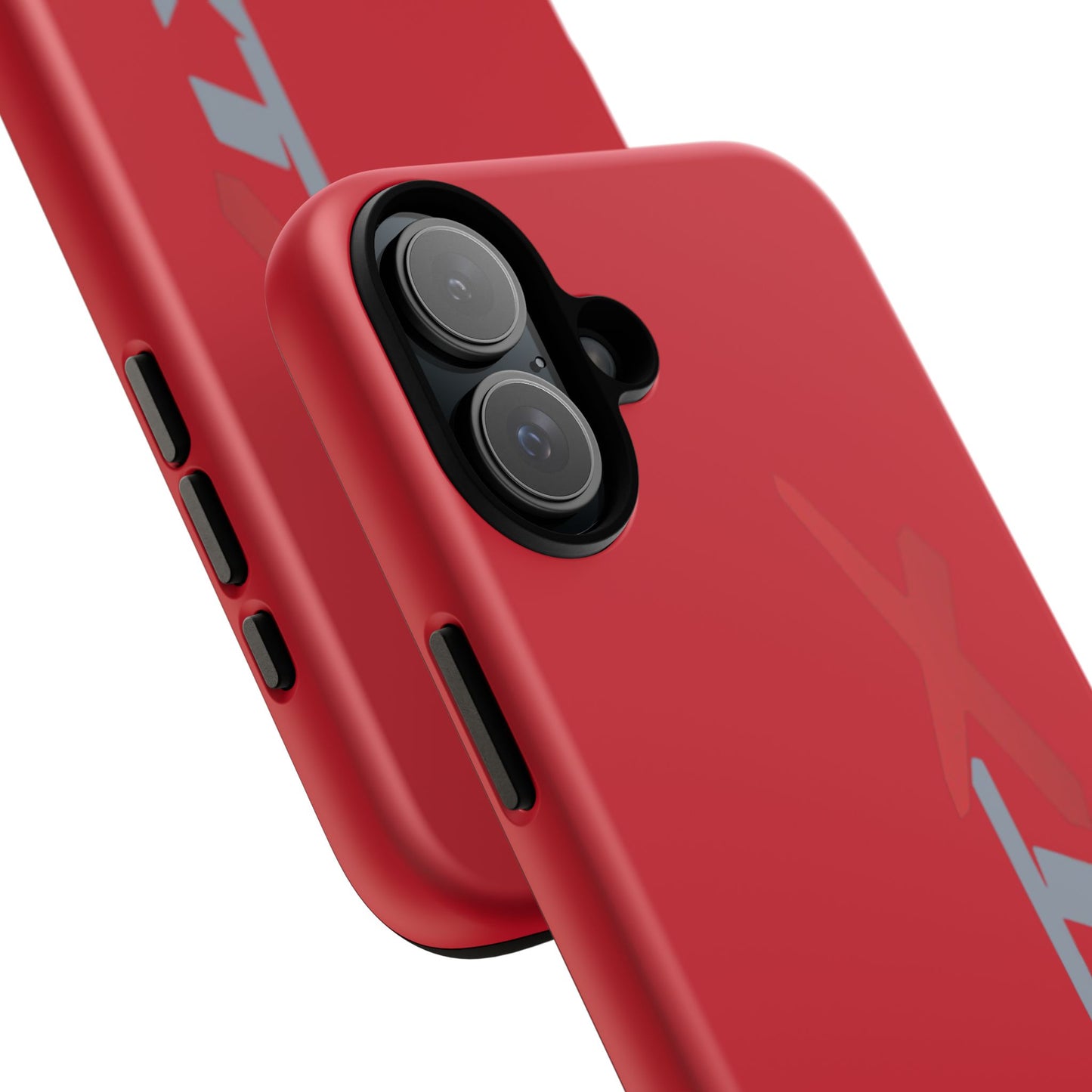 RXTX Tough Phone Case Protective Cover - iPhone Samsung Google Pixel Red