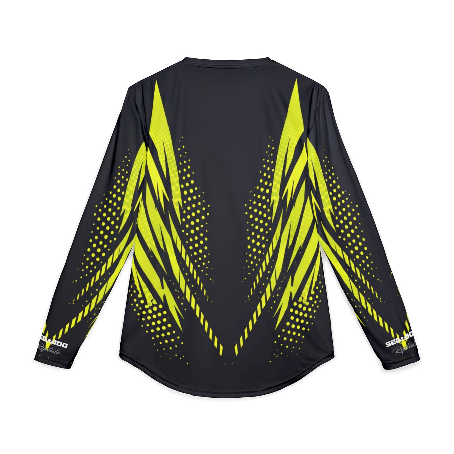 Men's SeaDoo RXTX X-Team Performance UPF Protection UV Long Sleeve Shirt — Manta Green