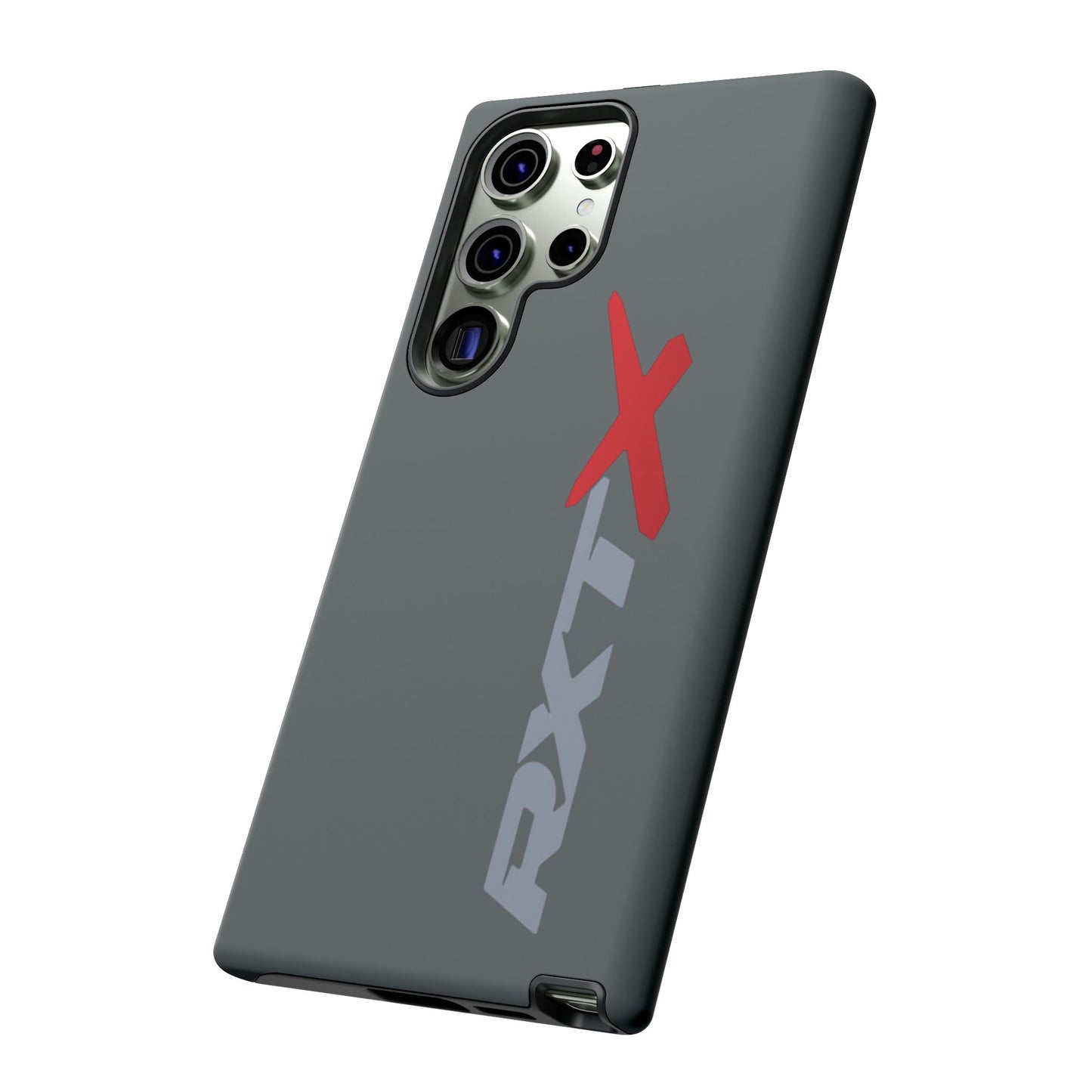 RXTX Tough Phone Case Protective Cover - iPhone Samsung Google Pixel -Dark Grey