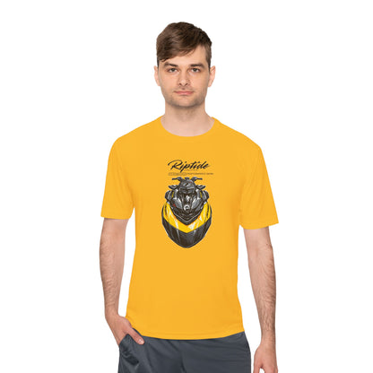 Riptide RXPX Millenium Yellow  Graphic Tee — Moisture-Wicking Performance Shirt