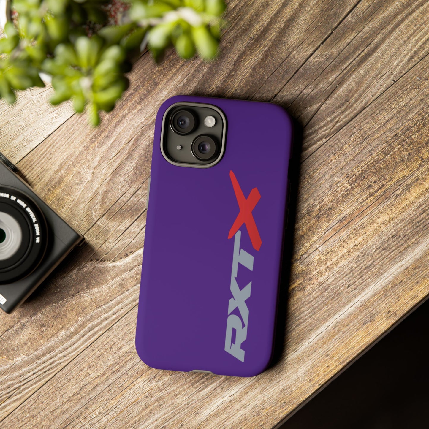RXTX Tough Phone Case Protective Cover - iPhone Samsung Google Pixel Purple