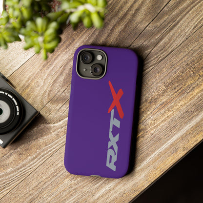 RXTX Tough Phone Case Protective Cover - iPhone Samsung Google Pixel Purple